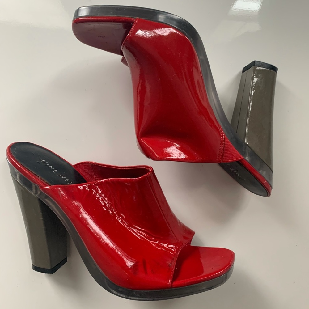 Nine West Red Sandals